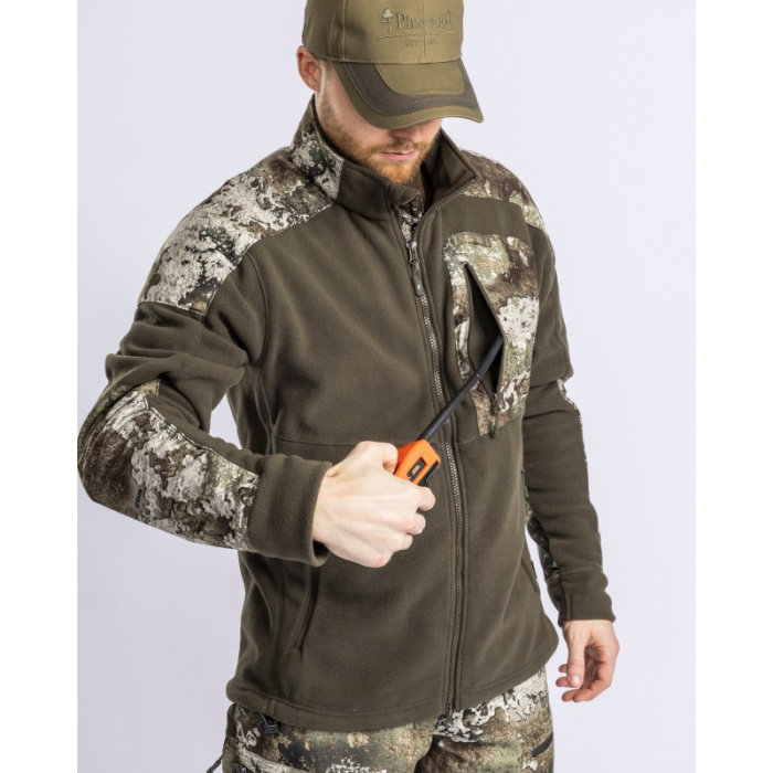 Kurtka polarowa męska PINEWOOD SMALAND HUNTERS CAMOU 5619